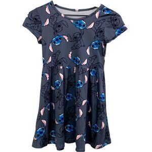 Disney Stitch Dress Girls S.